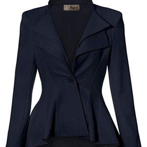 Hybrid & Company Women Double Notch Lapel Jacket